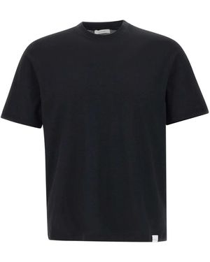 Diktat Side-Slit Crew-Neck T-Shirt - Black