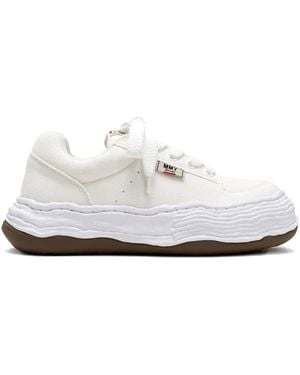 Maison Mihara Yasuhiro Canvas Sneakers - White