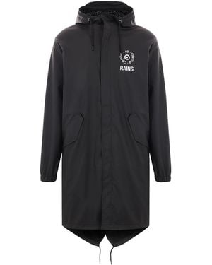 Rains X 10 Corso Como フーデッド レインコート - ブラック