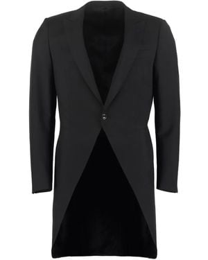 Canali Single-breasted long-sleeve jacket - Schwarz