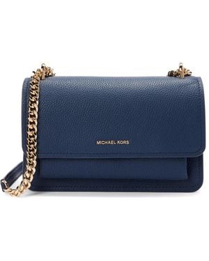 Michael Kors Borsa A Spalla Claire - Blu