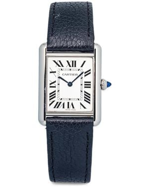Cartier Tank Must Armbanduhr 33Mm - Blau
