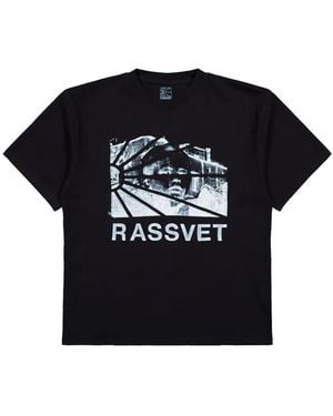 Rassvet (PACCBET) Heritage Graphic-Print T-Shirt - Black