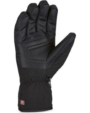Snowlife Logo-Print Gloves - Black