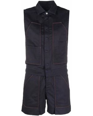 DIESEL Joggjeans Sleeveless Playsuit - Blue