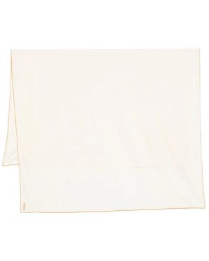 Eres Logo-Embroidered Scarf - Natural