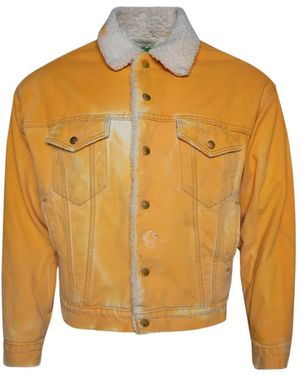 NOTSONORMAL Button-Fastening Jacket - Orange