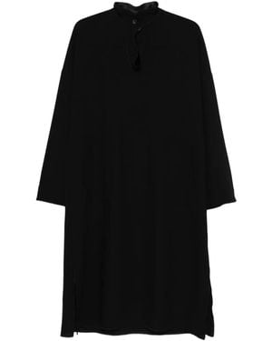 Stephan Janson Robe À Col Montant - Noir