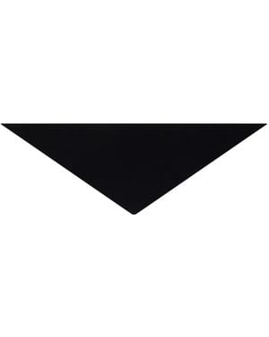 Le Bonnet Triangular-Shape Scarf - Black