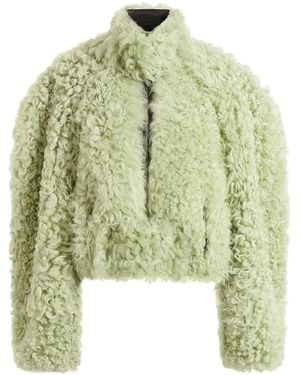 16Arlington Zip High-neck Jacket - Green