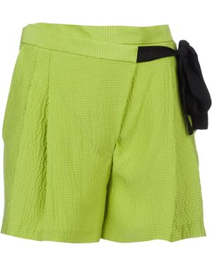 Matthew Williamson Belt Tie Shorts - Green