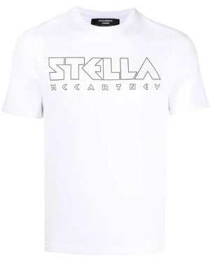 Stella McCartney Fantasia Logo-Print T-Shirt - White