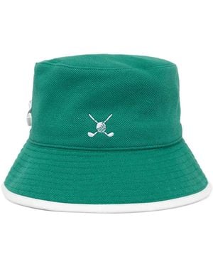 Kangol Reversible Logo-Embroidered Bucket Hat - Green