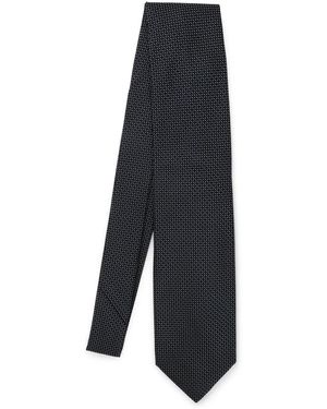 Destin Silk Tie - White