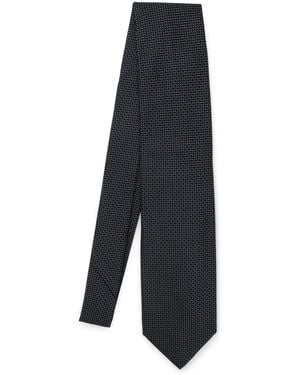 Destin Silk Tie - White
