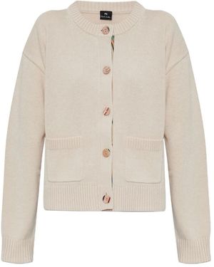 Paul Smith Button-front Knitted Cardigan - ホワイト