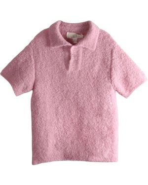 ERL Short-sleeve polo shirt - Pink
