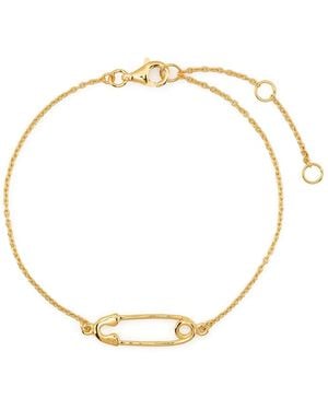 True Rocks Pulsera Con Detalle De Imperdible - Metálico