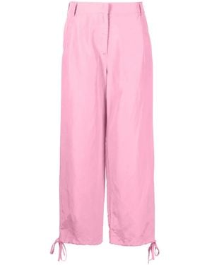 MSGM パラシュート パンツ - ピンク