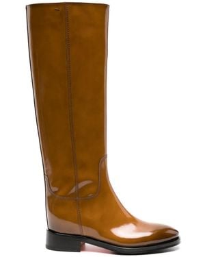 Santoni High Boots - Brown