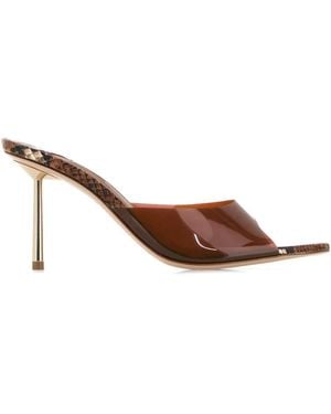Le Silla 90Mm Bella Mules - Brown