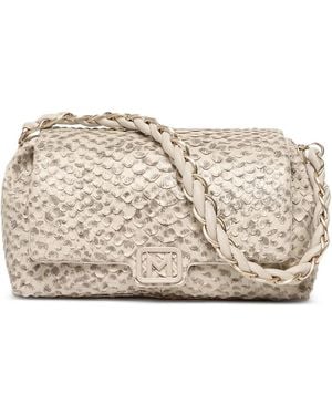 Marella Medium Le Muse Braided-Strap Crossbody Bag - Natural