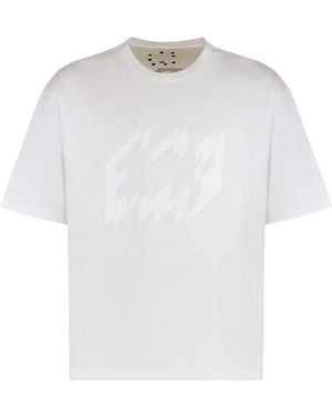 EZR T-Shirt À Imprimé Graphique - Blanc