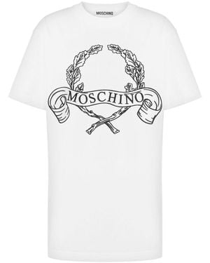 Moschino Logo-Print T-Shirt - Grey