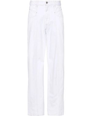 Isabel Marant Vetan ワイドジーンズ - ホワイト