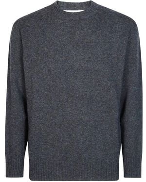 Amaranto Gc Rotture Crew-Neck Sweater - Blue