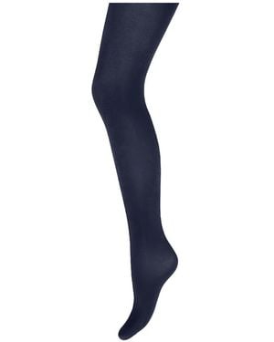 Wolford Satin Opaque 50 Tights - Blue