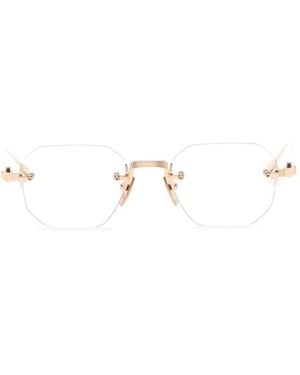 Akoni Juno One Brille Mit Geometrischem Gestell - Mettallic
