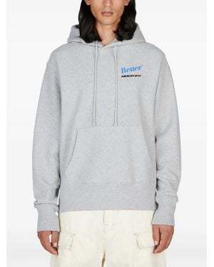 Better Gift Shop Dragon-Print Hoodie - Grey