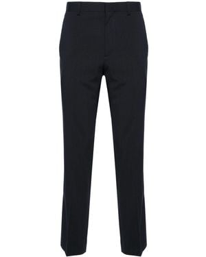 Sandro Tapered Tailored Trousers - Blue