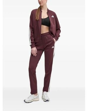 adidas Ensemble De Jogging À Rayures - Red
