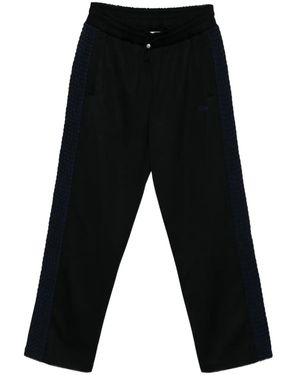 Arte' Panelled Trousers - Black