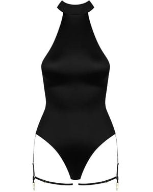 Maison Close French Kiss Bodysuit - Black