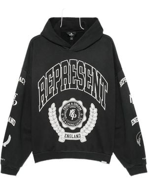 Represent Graphic-print hoodie - Negro