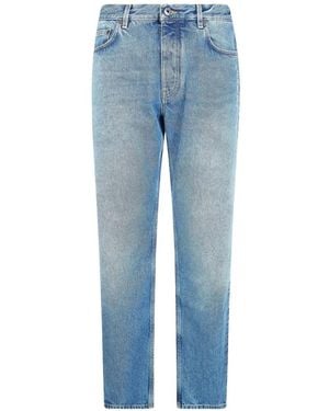 Off-White c/o Virgil Abloh Half-Arrow Jeans - Blue