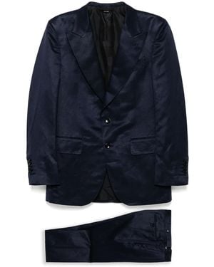 Tom Ford シングルスーツ - ブルー