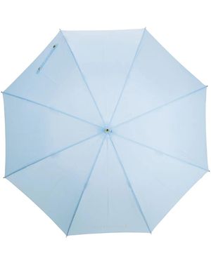 Mackintosh Heriot Whangee-Handle Umbrella - Blue