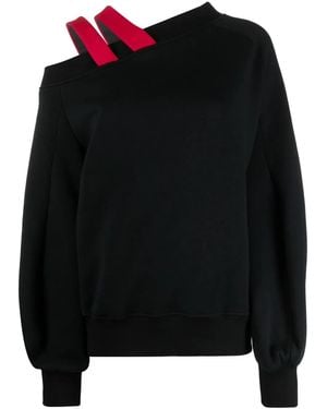 Atu Body Couture ワンショルダー プルオーバー - ブラック