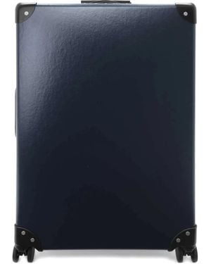 Globe-Trotter 4 Wheels Suitcase - Blue