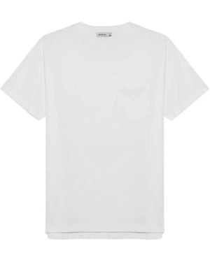 Jonathan Simkhai Camiseta Con Bolsillo En El Pecho - Blanco