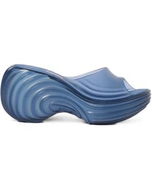 Melissa X Diesel Quantum Platform Shoes - Blue