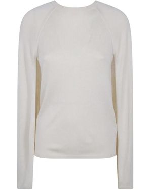 Ralph Lauren Raglan-Sleeve Sweater - White
