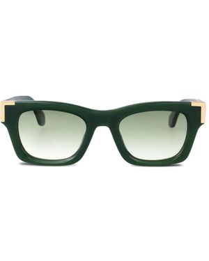 Palm Angels Gafas de sol con montura cuadrada - Verde