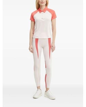 BOSS Colour-Block Polo Shirt - White