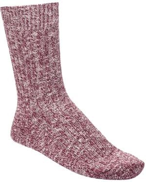 Birkenstock Gerippte Socken - Lila