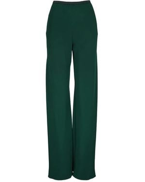 Peter Cohen Elasticated-Waistband Trousers - Green